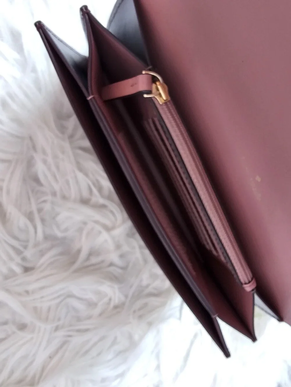 Kate Spade Clutch/Wallet In Beautiful Plum Color